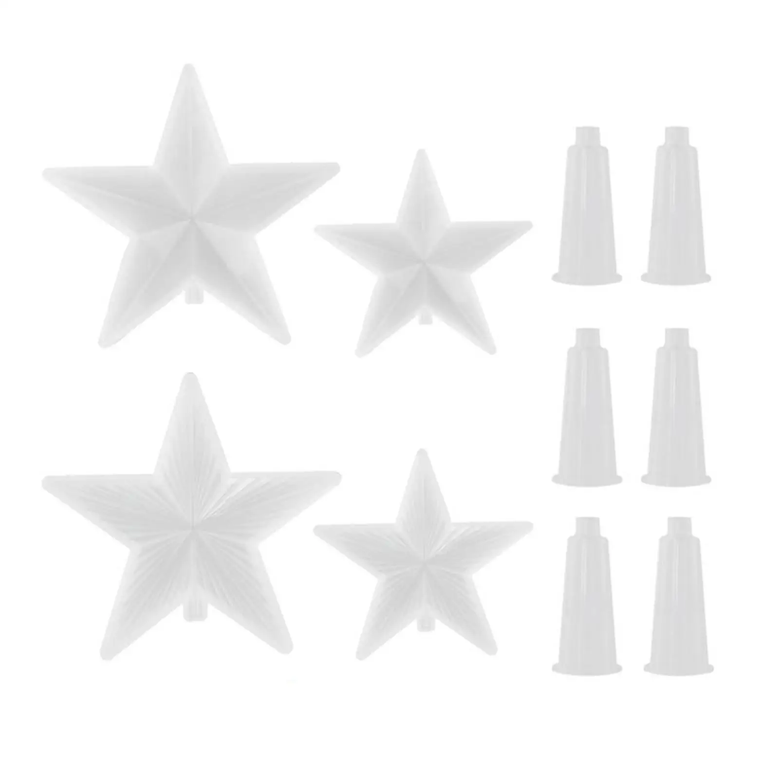 Christmas Tree Top Star Silicone Model Handmade Crafts Christmas Decoration