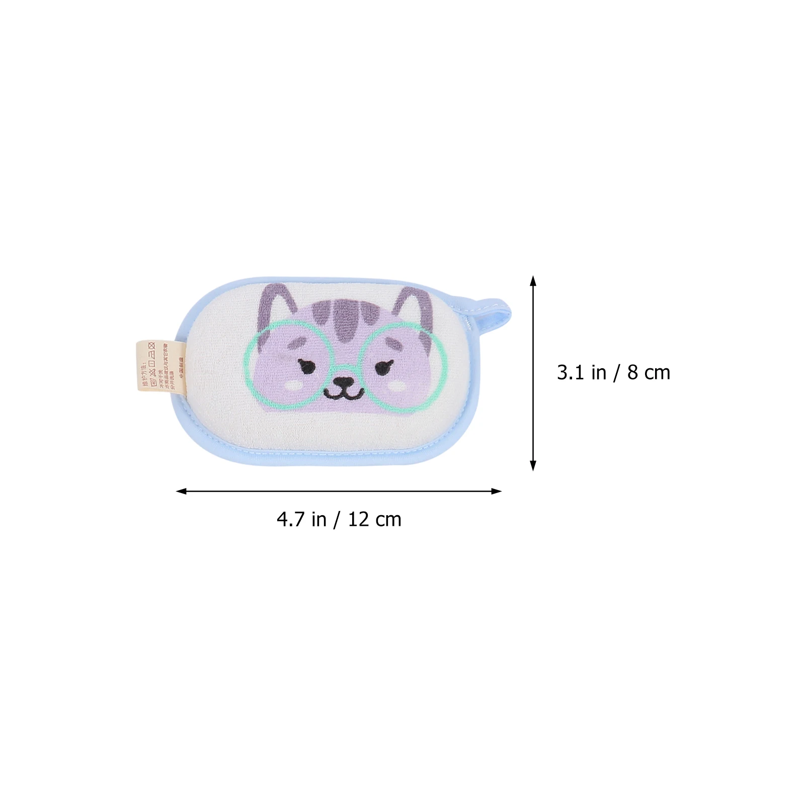 

3 Pcs Baby Bath Sponge Kids Shower Scrubber Cartoon Design Newborn Toddler Body Cleansing Infant Bath Mittens