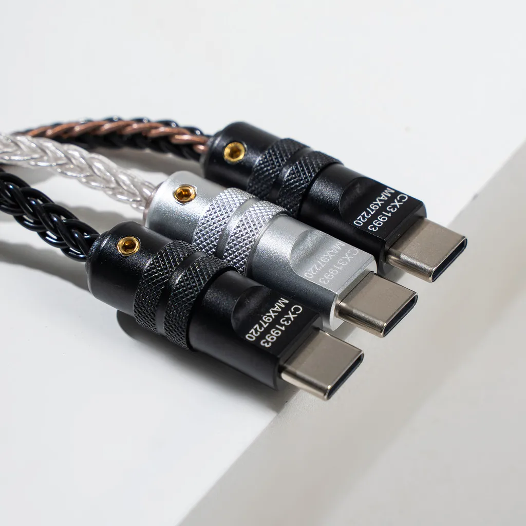 CX31993 MAX97220 رقاقة مزدوجة نوع C إلى 3.5 مللي متر مضخم ضوت سماعات الأذن DAC HiFi محلل شفرة سمعي IEM AMP محول الهاتف الذكي