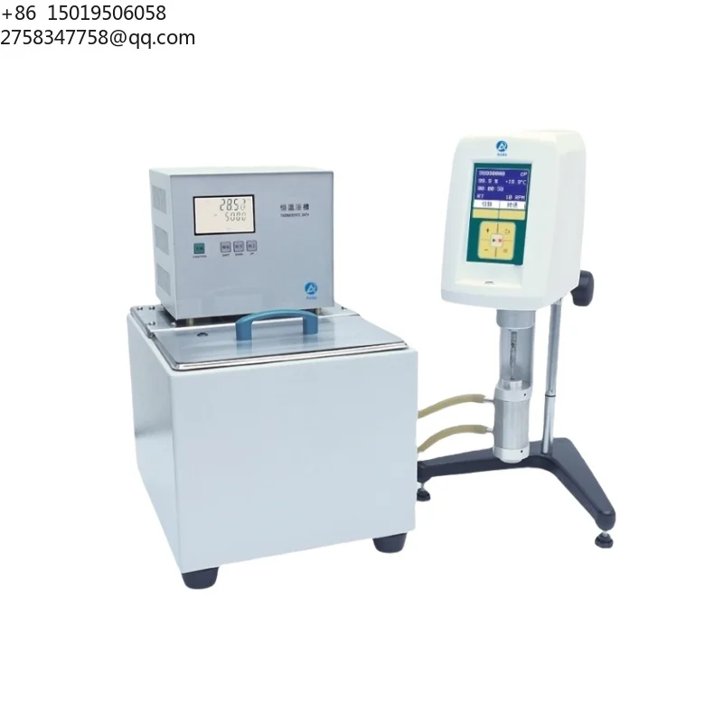 Petroleum Lubricating Oil Asphalt Ceramics Textile Viscosity Test Lab Rotating Viscometer