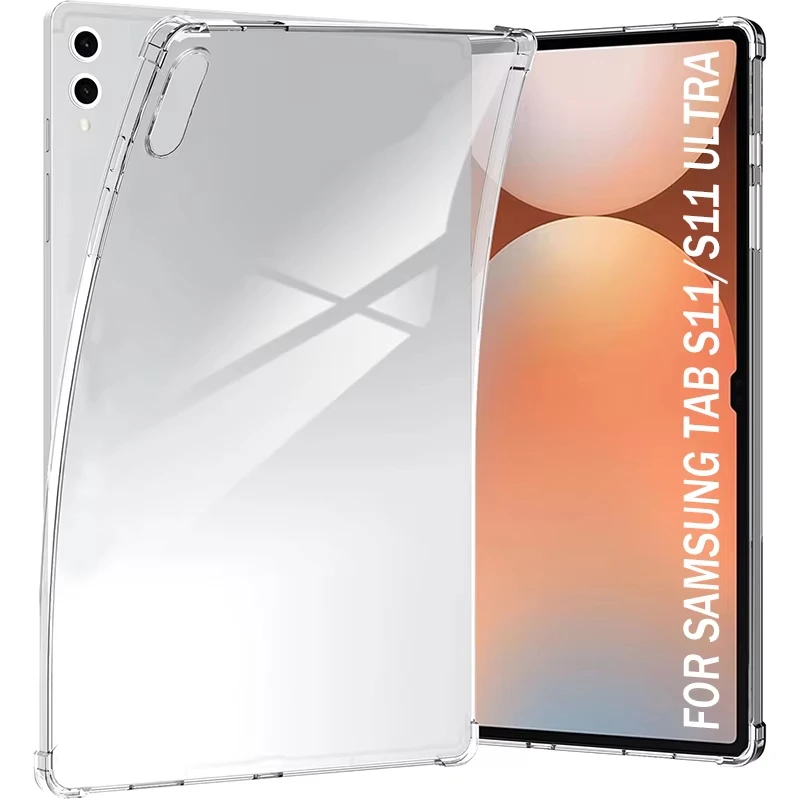 Tablet Clear Case For Samsung Galaxy Tab S12 Ultra S11 Ultra 14.6 S10 Lite S9 S8 S7 FE A9 Plus A8 10.5 A11 8.7 Protective Cover