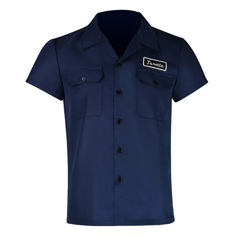 Movie Fast Furious Dominic Toretto Cosplay Costume Shirt Unisex Short Sleeve Summer Coat Tee Tops Men T-Party Uniform MN1