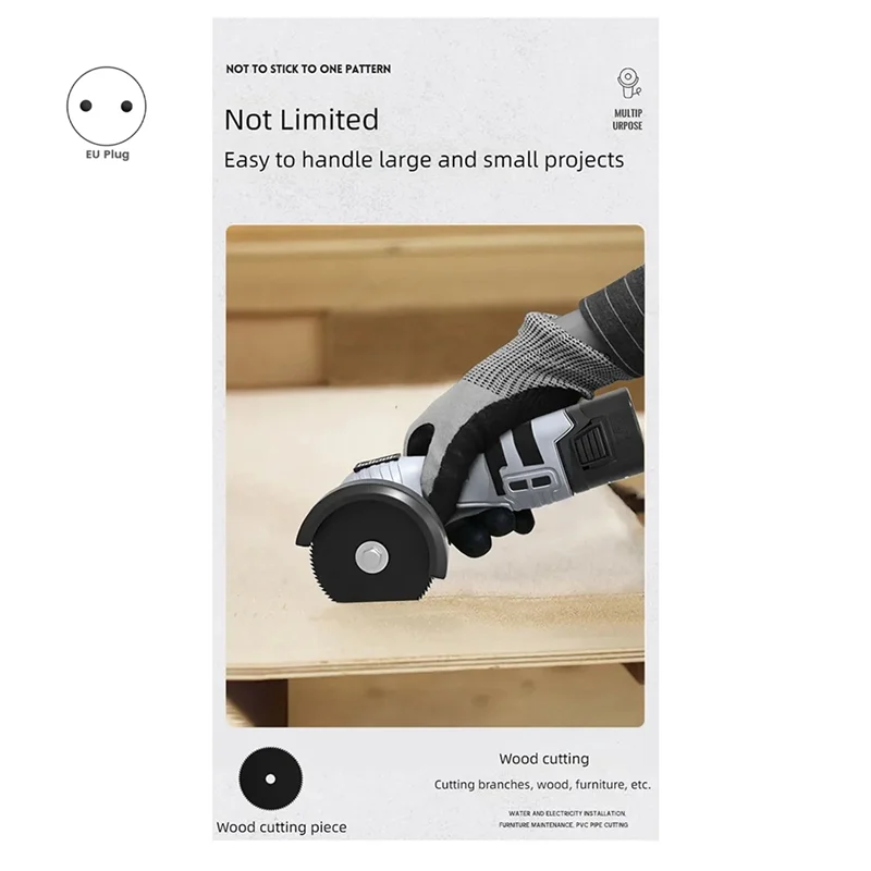 【الشخاص المفضلون】طاحونة زاوية كهربائية لاسلكية 16.8 فولت 6500 دورة/دقيقة بطارية ليثيوم آلة طحن وتلميع صغيرة قطع الماس