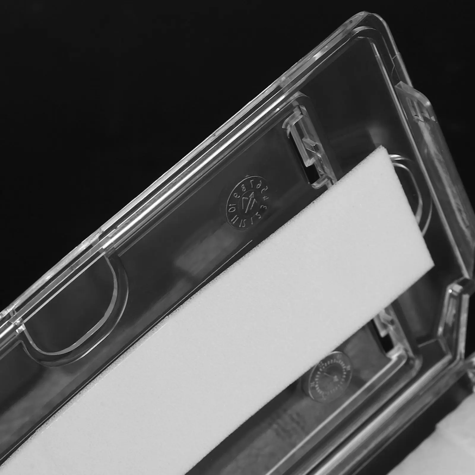 Mini-Uhrenbox, Reiseuhren, transparenter Halter, Aufbewahrung für Männer, mehrere Kunststoff-Haustierbehälter, Aufbewahrungskoffer für Männer, Bleistift