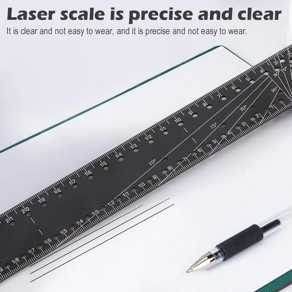 Measuring Right Angle Ruler 45° Corner Measuring Tape Multi-angle measuring ruler-high quality professional measuring tool