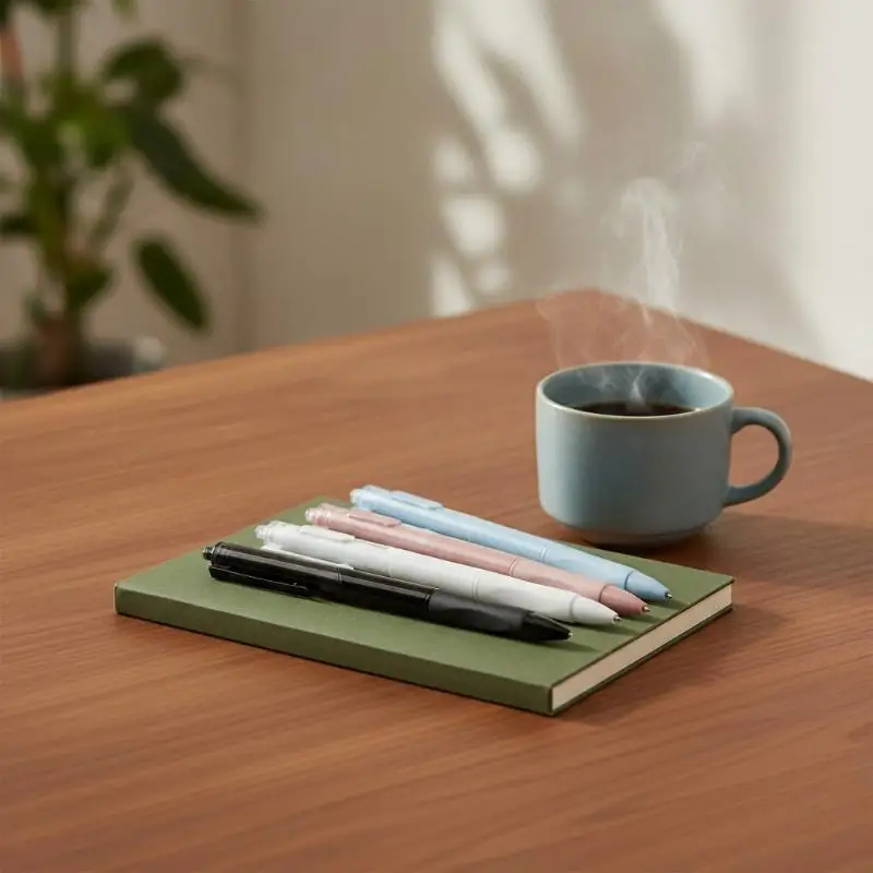 Pastel Retractable Gel Pen Smooth Ink Flow Quick Drying Comfort Grip 1 Piece for Travel Pocket Writing Portable Stationery