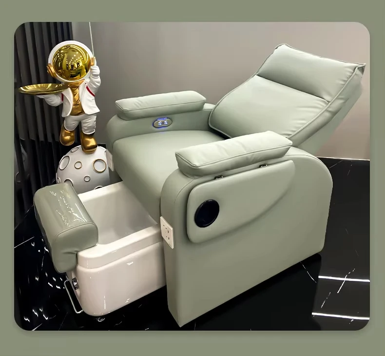 Luxury Fiberglass Foot Spa Pedicure Chair Nail Salon Foot Spa Chair adjustable pedicure chair-2025-1