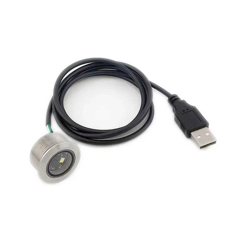GM861 USB Interface 1D/2D Bar Code QR Code Barcode Scanner Module Stainless Steel Thread with Fill Light-ABVK