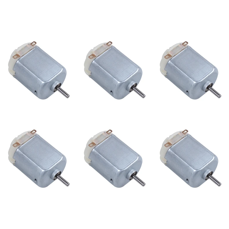 

6X DC 1.5V - 3V Mini Electric Motor 18000 RPM, DIY Toy Hobby