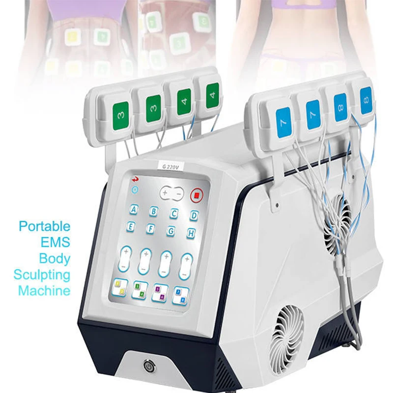 Monopolar RF Massage Machine Full Body Shaping Slimming Shake Building Composition Face Fat Removal Cavitation EMS Machine