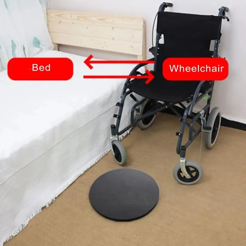 Patient Transfer Board Transfer Turntable Change Direction Mobility Standing Device 40cm Diameter for Moving Seniors Elderly