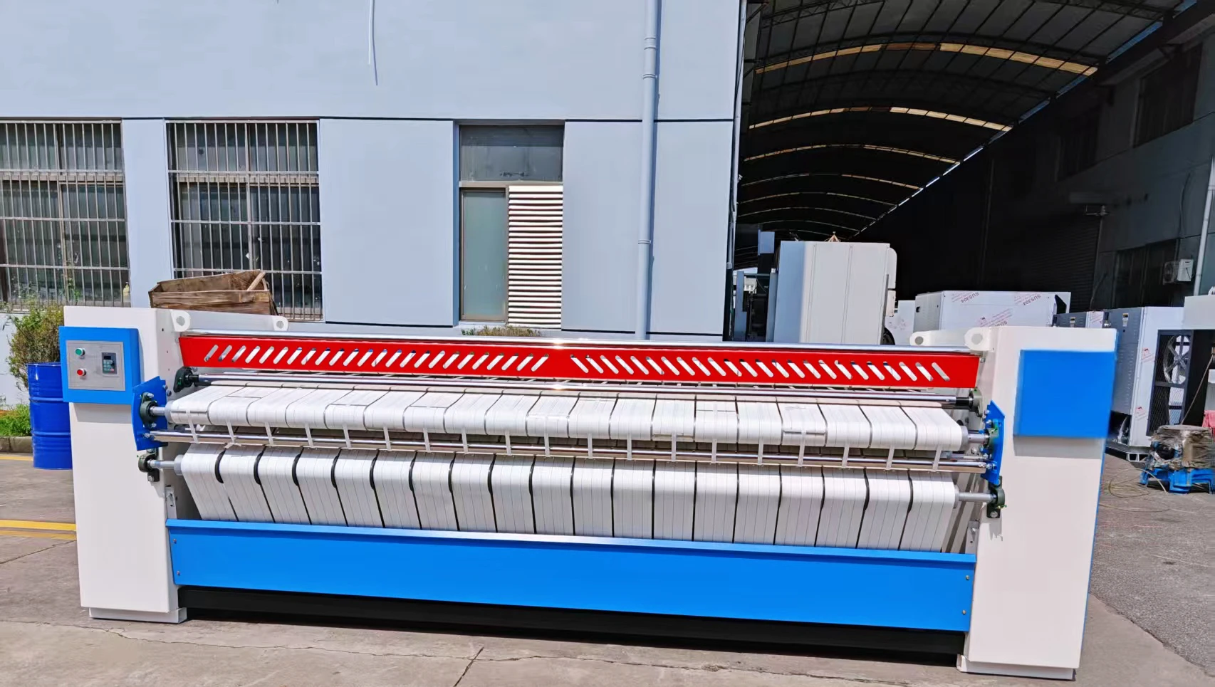Steam/Electric Heating Flatwork Ironing Machine Heavy Commercial Ironer For Hotel/Hospital Laundry With Industrial Pricin