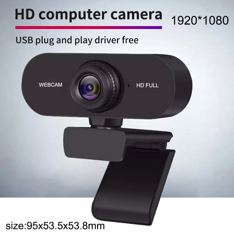 Elough 2K HD Webcam For Desktop Laptop Computer Mini USB Web Camera With Microphones Web Cam For YouTube Skype