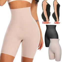 Power Shorts Shaper per il corpo a vita alta per le donne misto cotone leggero mutandine per il controllo Shapewear ergonomiche e Ultra traspiranti