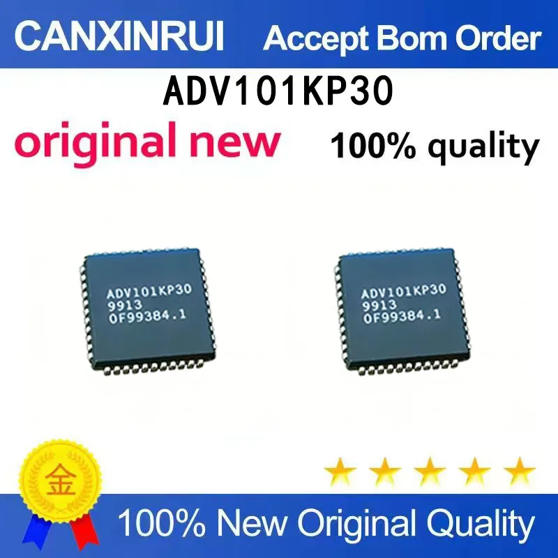 

(5pcs-100pcs）Brand new original ADV101KP30 PLCC44 integrated circuit IC chip
