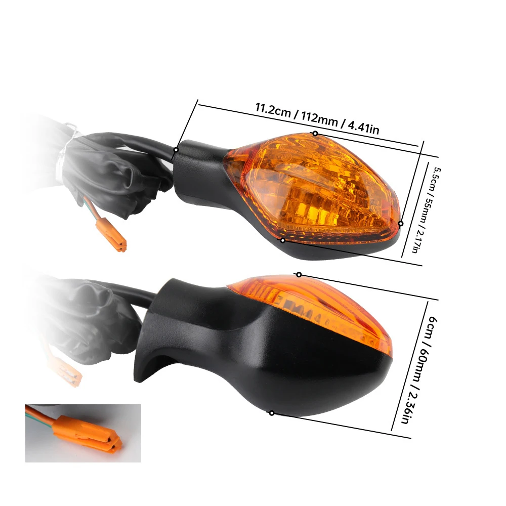 Motorcycle Turn Signal Indicator Light Blinker Lamp For HONDA CBR500R/CB500F /CB500X/CBR650 F/CB650F