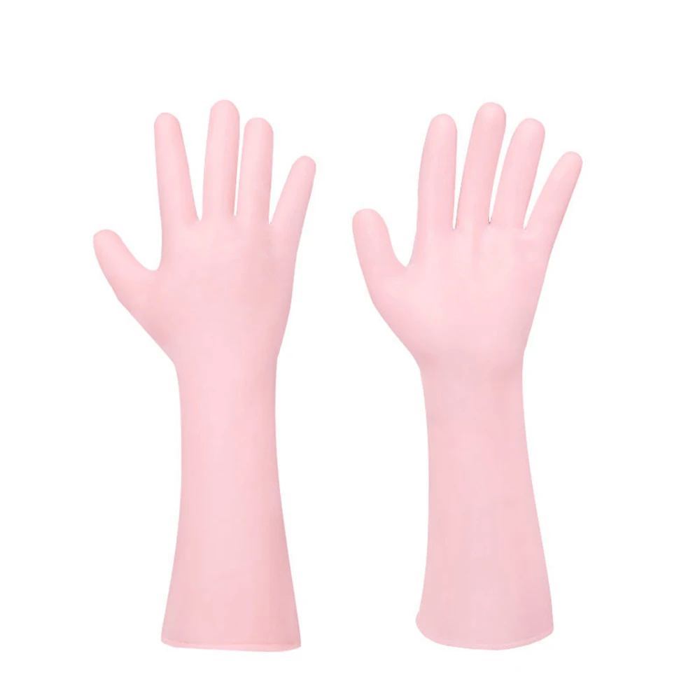 1Pair Silicone Gel Gloves Long Tube Elastic Soft Hands Care Moisturizing Skin Care Anti Cracking Pain Relief Tools Men and Women