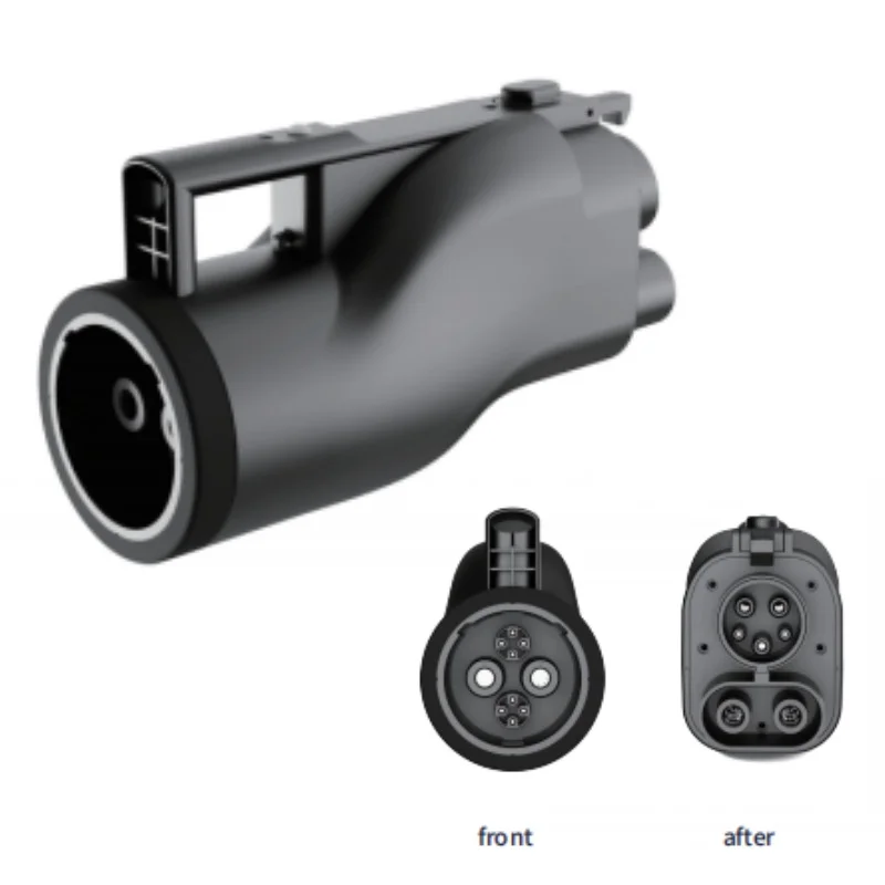 

32A Electric Vehicle Charging Adapter New Chademo to CCS1 Plug GBT and Type2 Outlet for EV Charging