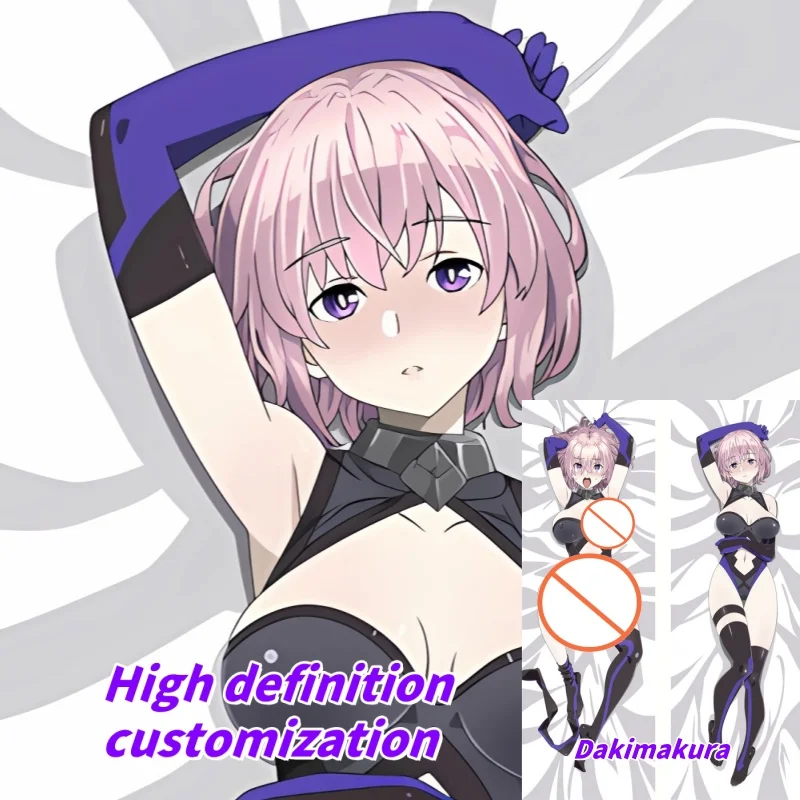 

Dakimakura Anime Fate Mash Kyrielight Double-sided Print Life-size Body Pillow Cover Bedding Gifts