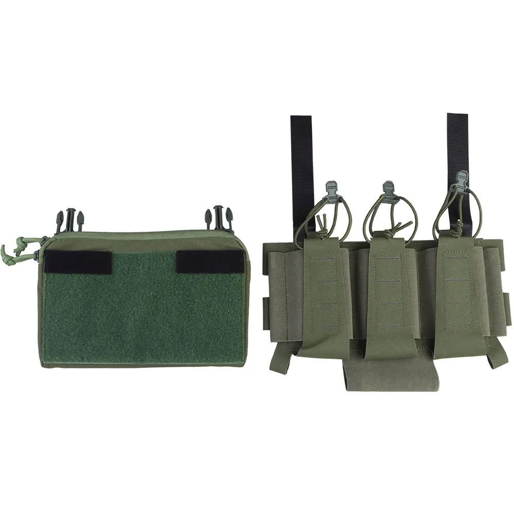 OPHIDIANTAC Elastic 5.56mm triple function pack Double detachable carry tourniquet vest accessory pack bracket panel MOLLE hunt image 3