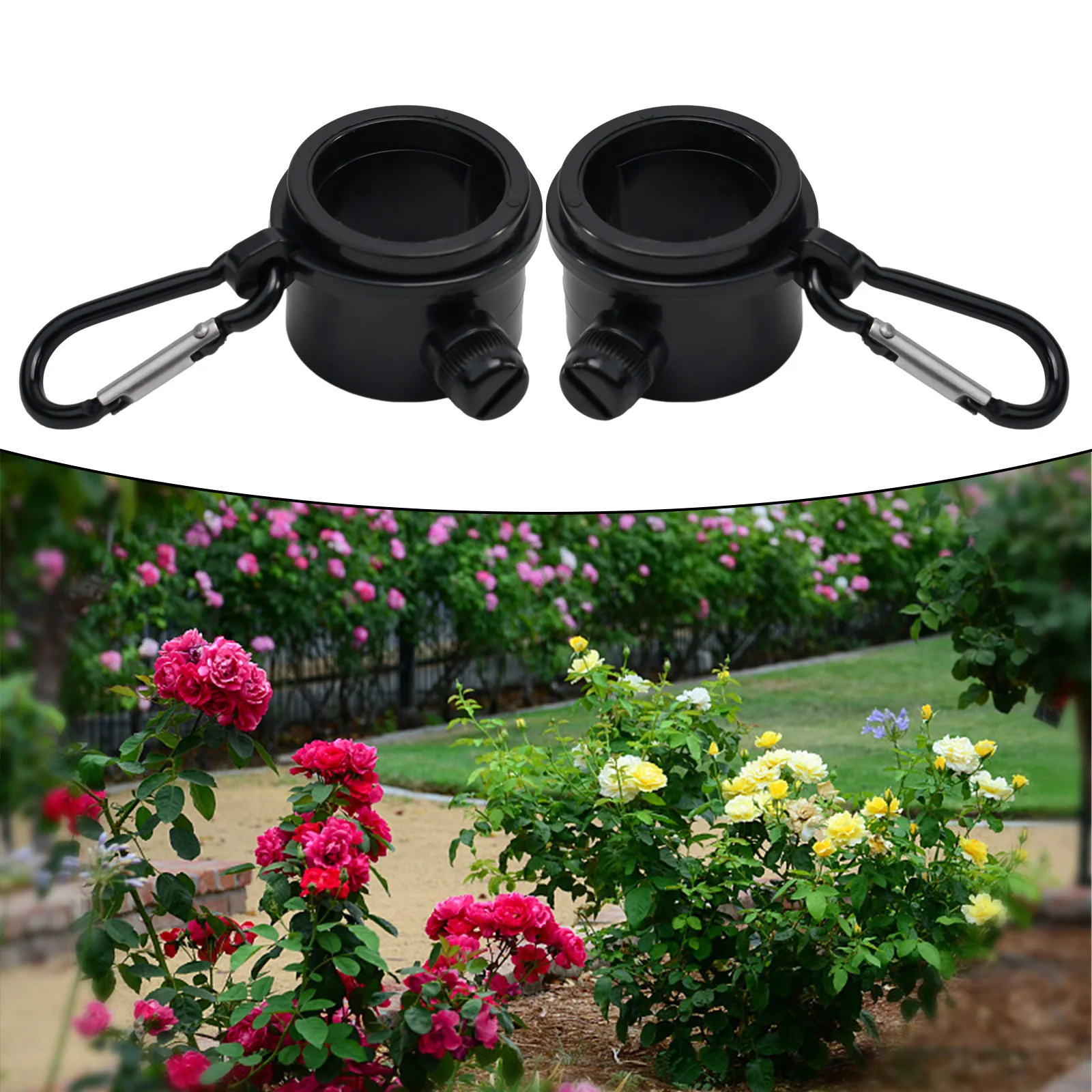 2 Pcs Flag Pole Rings Aluminum Alloy Flag Pole Rings Lightweight No Cracking No Deformation No Fading Home Garden