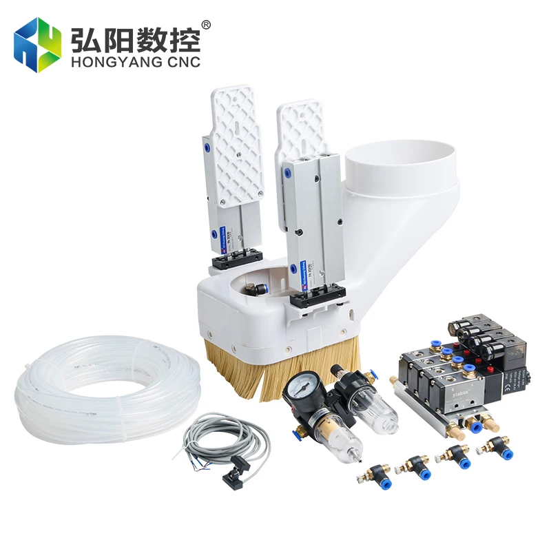 Cubierta antipolvo CNC D110mm, enrutador de Motor de husillo, cubierta antipolvo, cepillo ATC, colector de polvo de husillo, herramienta de máquina de carpintería, protección contra el polvo
