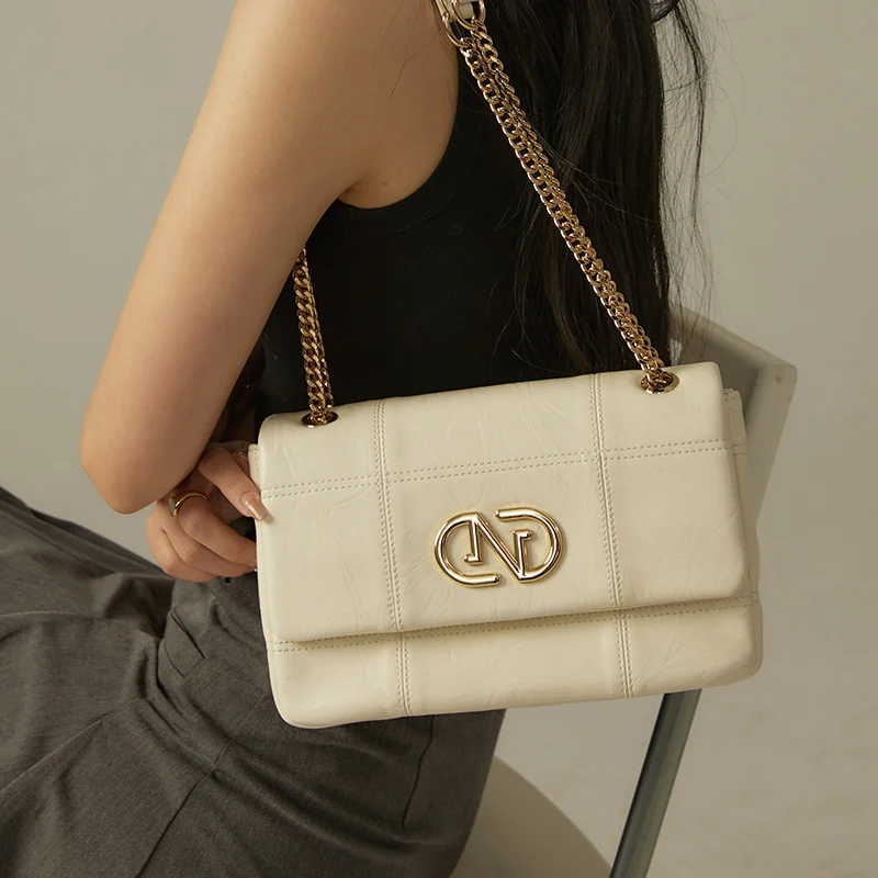 

Fashion Solid Color Shoulder Bag Premium Simple Ladies Crossbody Bag