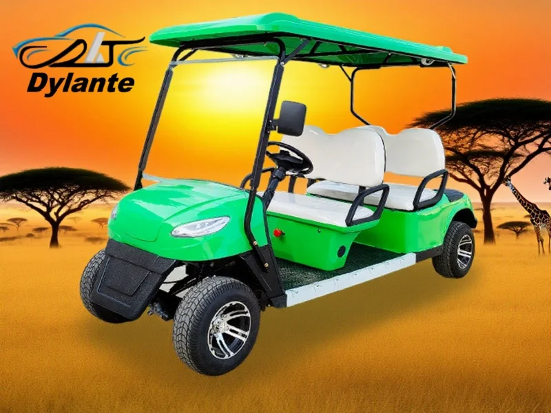6-Seater Mini luxury Four-Wheel Golf Cart, Multi-Purpose Vehicle, 72V Lithium Battery Street Legal Golf Cart