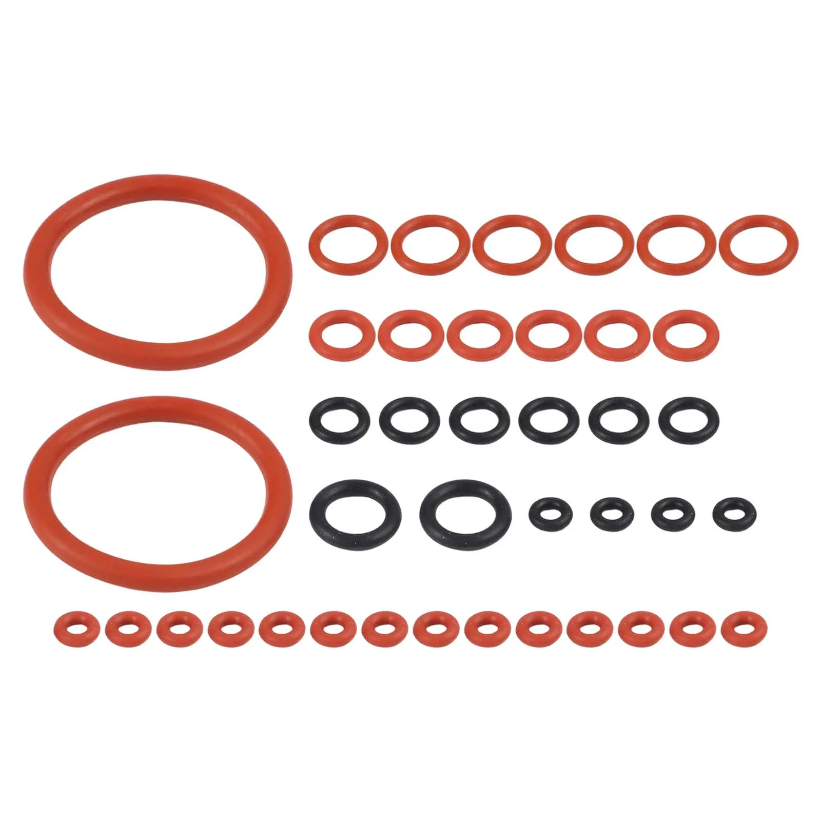 Rubber O Ring Kit 35 40 45 mm for Coffee Machine Valve Seals Includes Brush for SAECO Spidem Steam Valve Repair