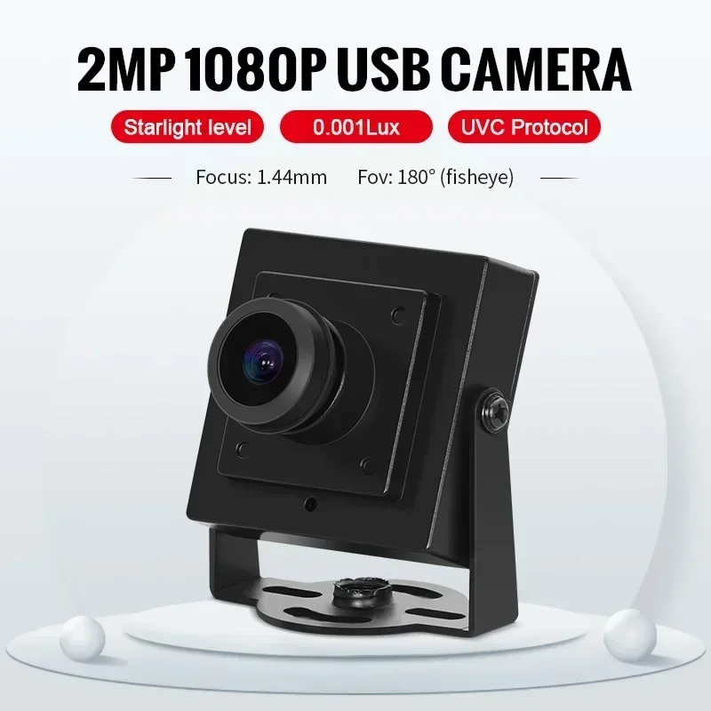 3200 imx291 2MP 1.44 مللي متر 180 درجة عدسة عين السمكة 1080P H.264 ضوء النجوم اللون HD USB محرك مجاني كاميرا صناعية