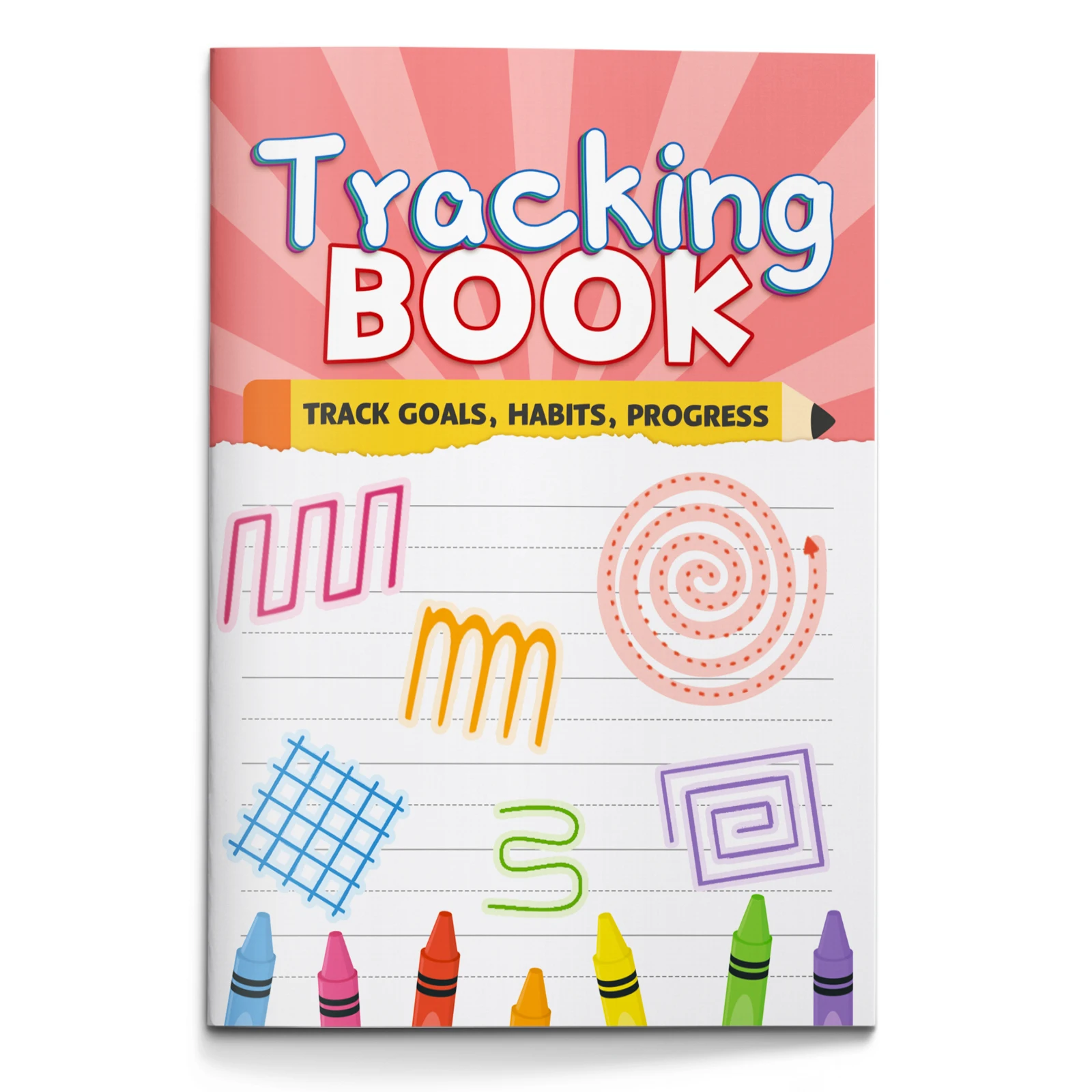 

Книга управления ручкой для отслеживания линий для детей, рабочая тетрадь для подготовки почерка, образовательный подарок для дошкольников