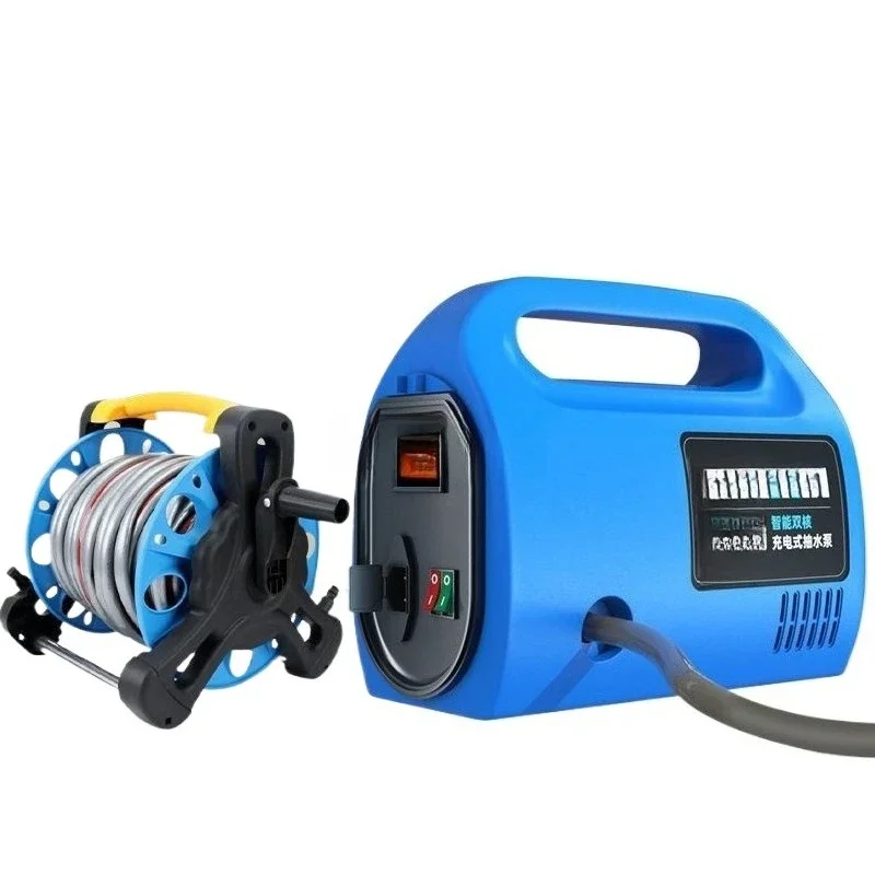 Rechargeable flower watering and vegetable watering pump, unplugged household self-priming pump