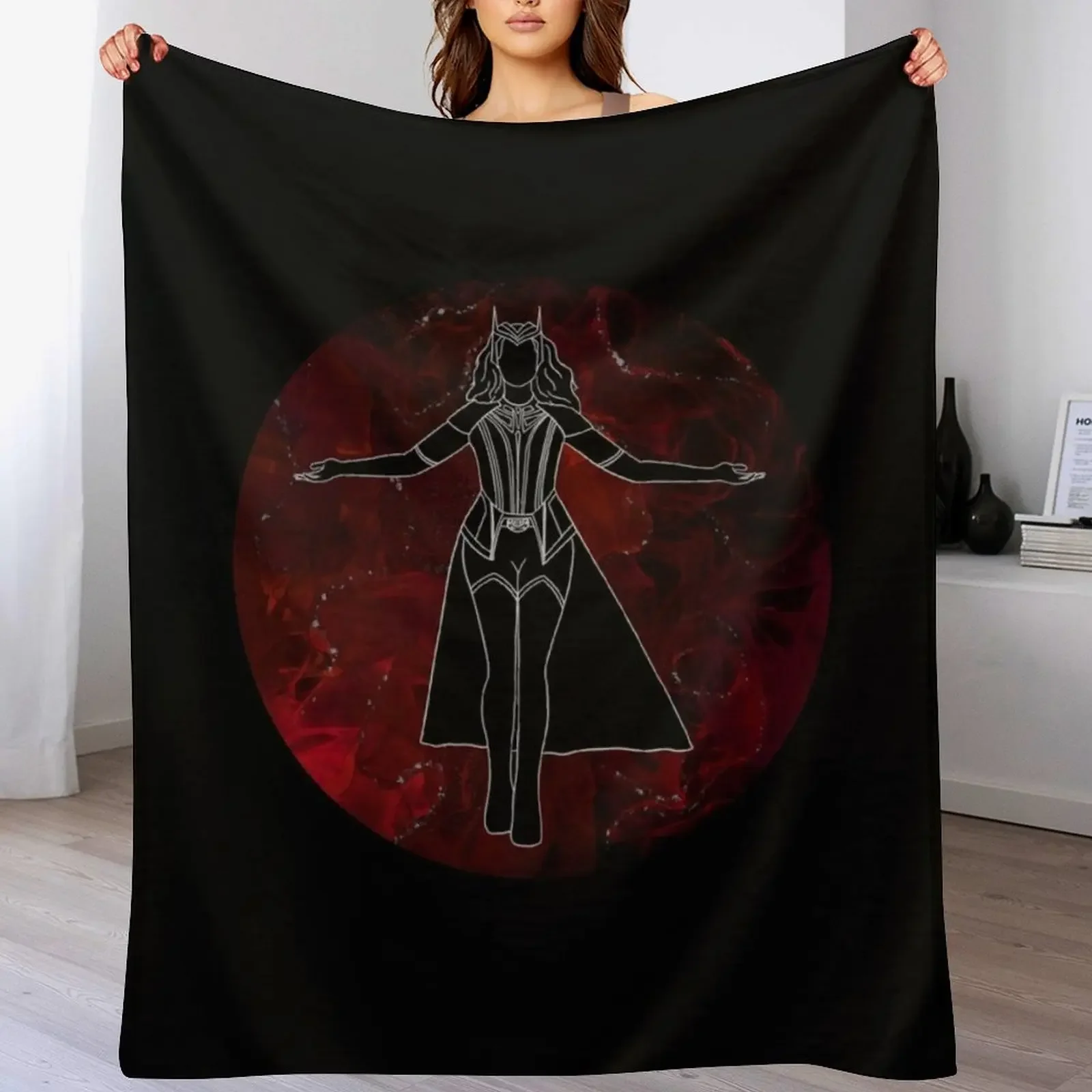 

Wanda outline Throw Blanket Designers Weighted heavy to sleep Loose Blankets