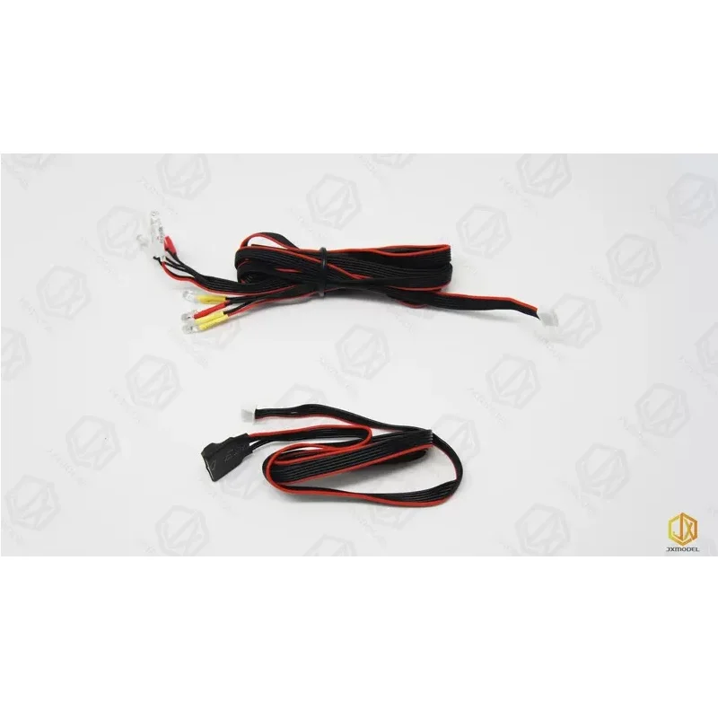 JXMODEL 1/14 LKW Schlammkopf LED-Lichtgruppe Set MAN F2000 für SCANIA Mercedes-Benz Diy Teile Spielzeug