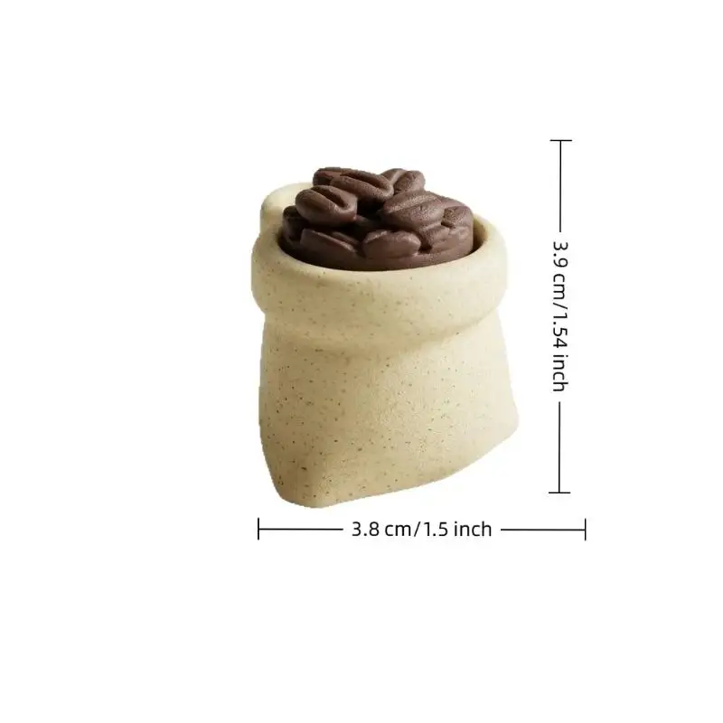 3D-gedruckte Kaffeebohnen-Simulation, Kaffeetasse, Stressabbau-Spielzeug, Klicker-Schlüsselanhänger, Schreibtischdekoration, ADHS-Dekompressionsspielzeug – Detail 7