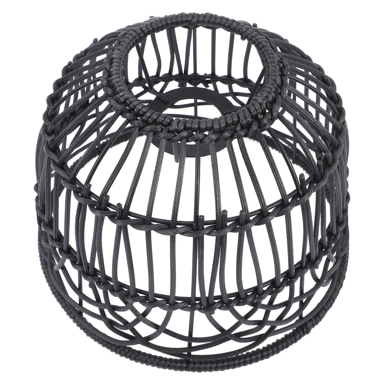 

Плетеный абажур из ротанга для люстры, декоративный подвесной светильник, чехол для потолочного светильника, для гостиной и спальни