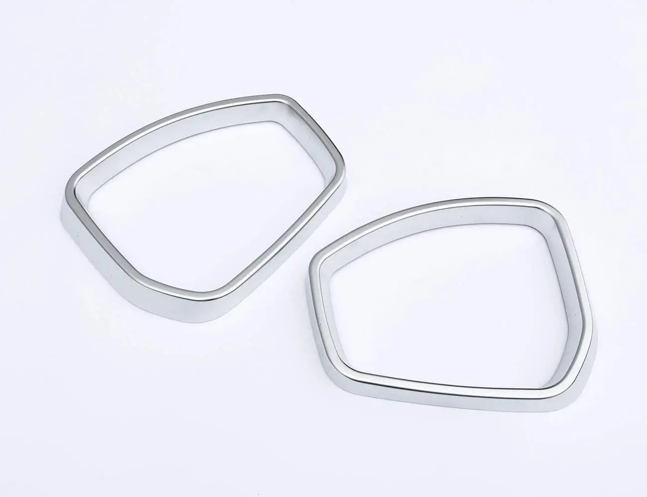 ABS Chrome Side Rearview Mirror Frame Cover Trim Accessories For Land Rover Range Rover Evoque 2014-2017,Jaguar F-pace X761