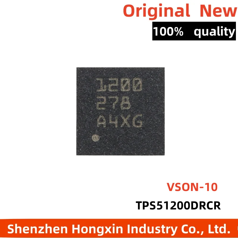 

10 pieces TPS51200DRCR silk screen 1200 VSON-10 (DDR) terminal voltage regulator chip