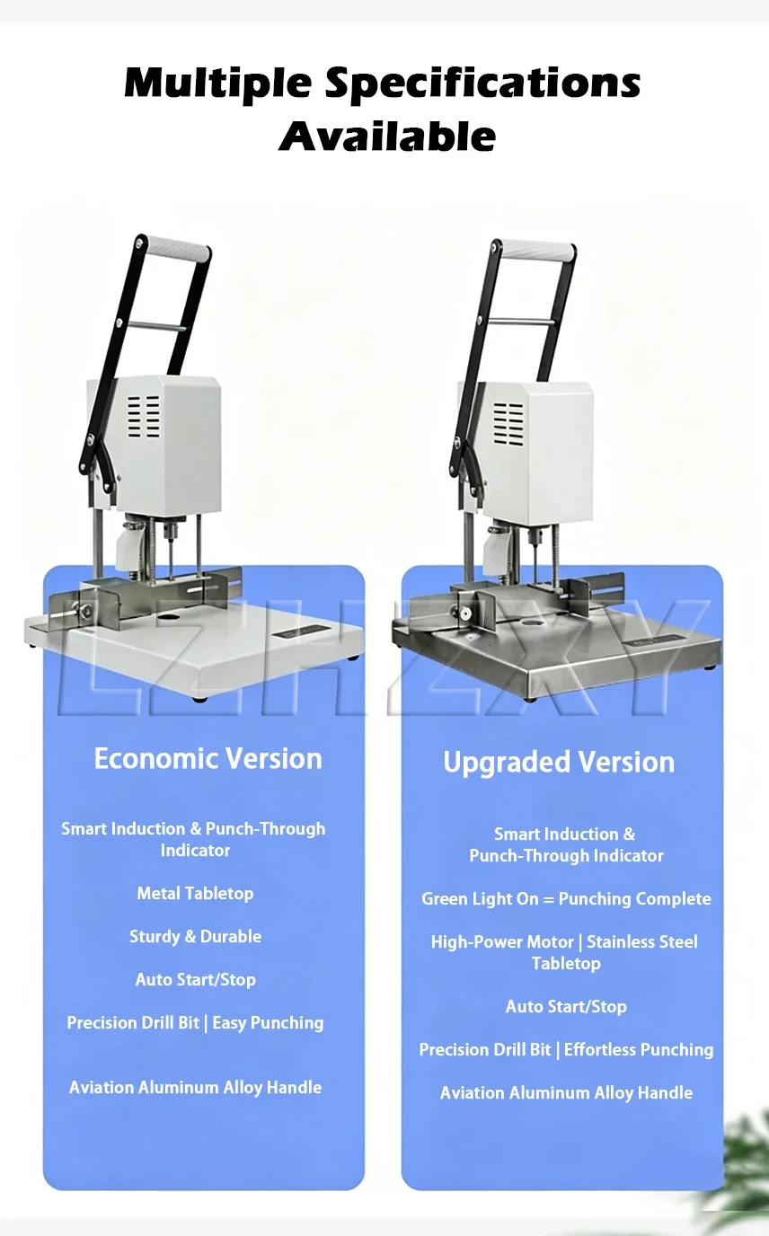 Single-head Electric Punching Machine 5CM Thick Drilling Machine Used for Punch