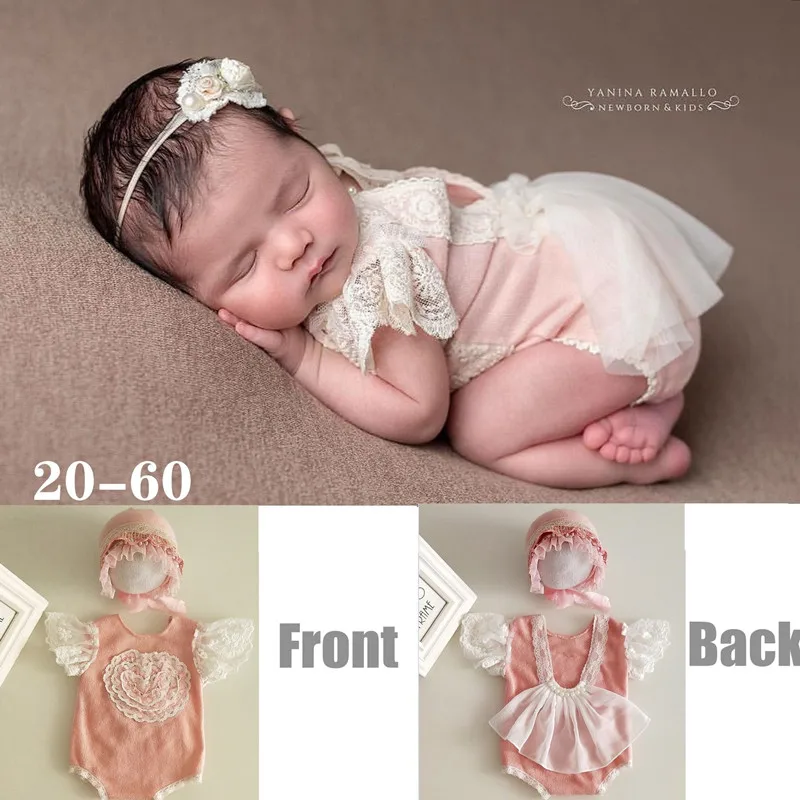 2023 Newborn photography props,handknit fabric outfits for baby photography props