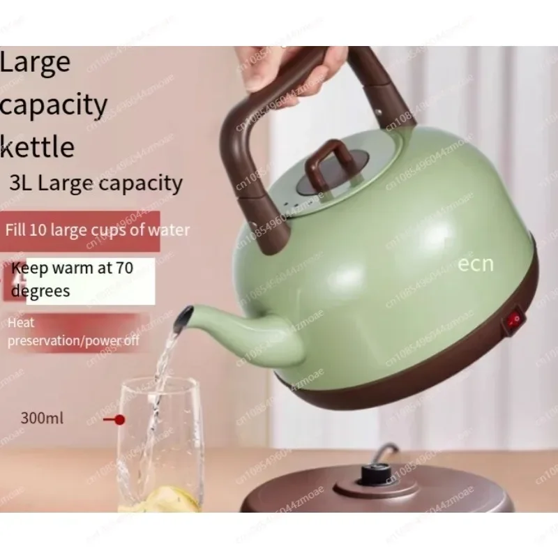 GL-169, Electric kettle with long mouth,3L, large capacity, electric kettle, stainless steel, household