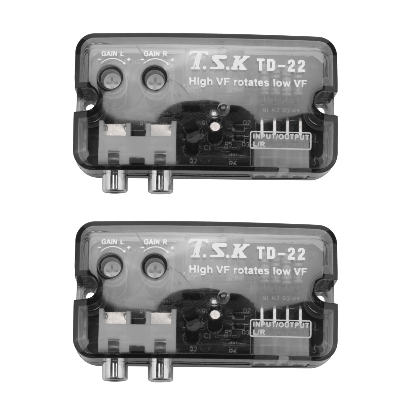 Rare 2X Car Audio High To Low Line Out Converter