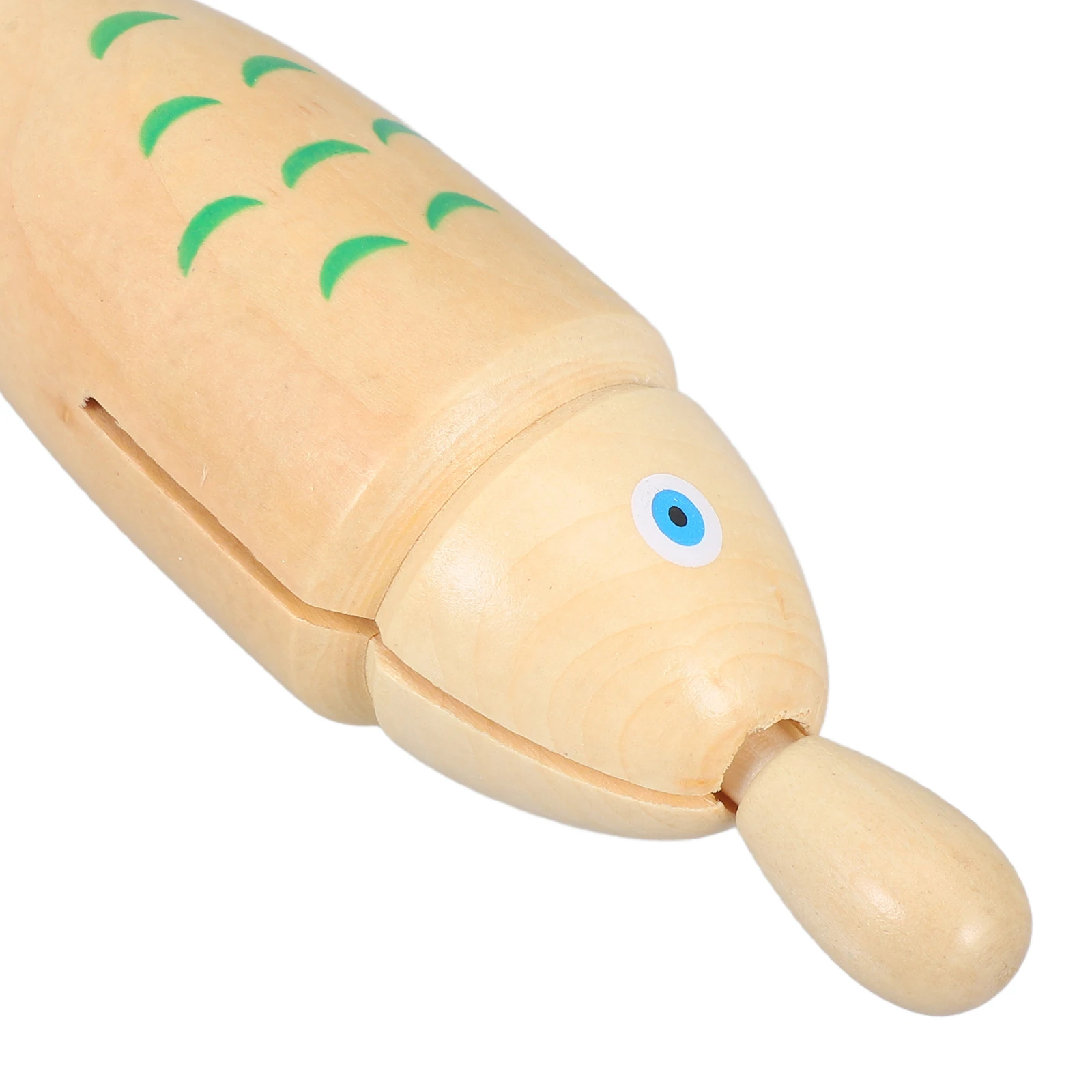 

Wooden Fish Teaching Aids Kids Musical Instruments Toddler Percussion Toys Baby Hard Smooth Easy Grip Early for Children