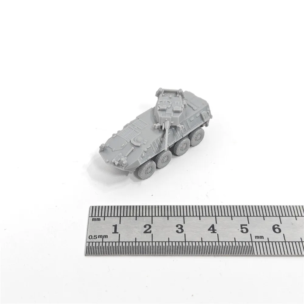 U.S. Army LAV-25 Infantry Fighting Vehicle, 3D Printed ,1/144 Scale Mini Tank Model,Resin,Paintable