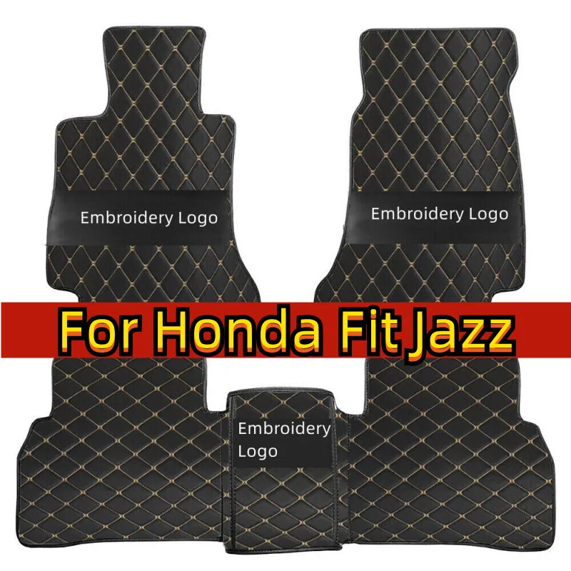 

Car Floor Mats For Honda Fit Jazz 5-seat 2014 2015 2016 2017 2018 2019 2020 Custom Auto Foot Pads Automobile Cover accessories