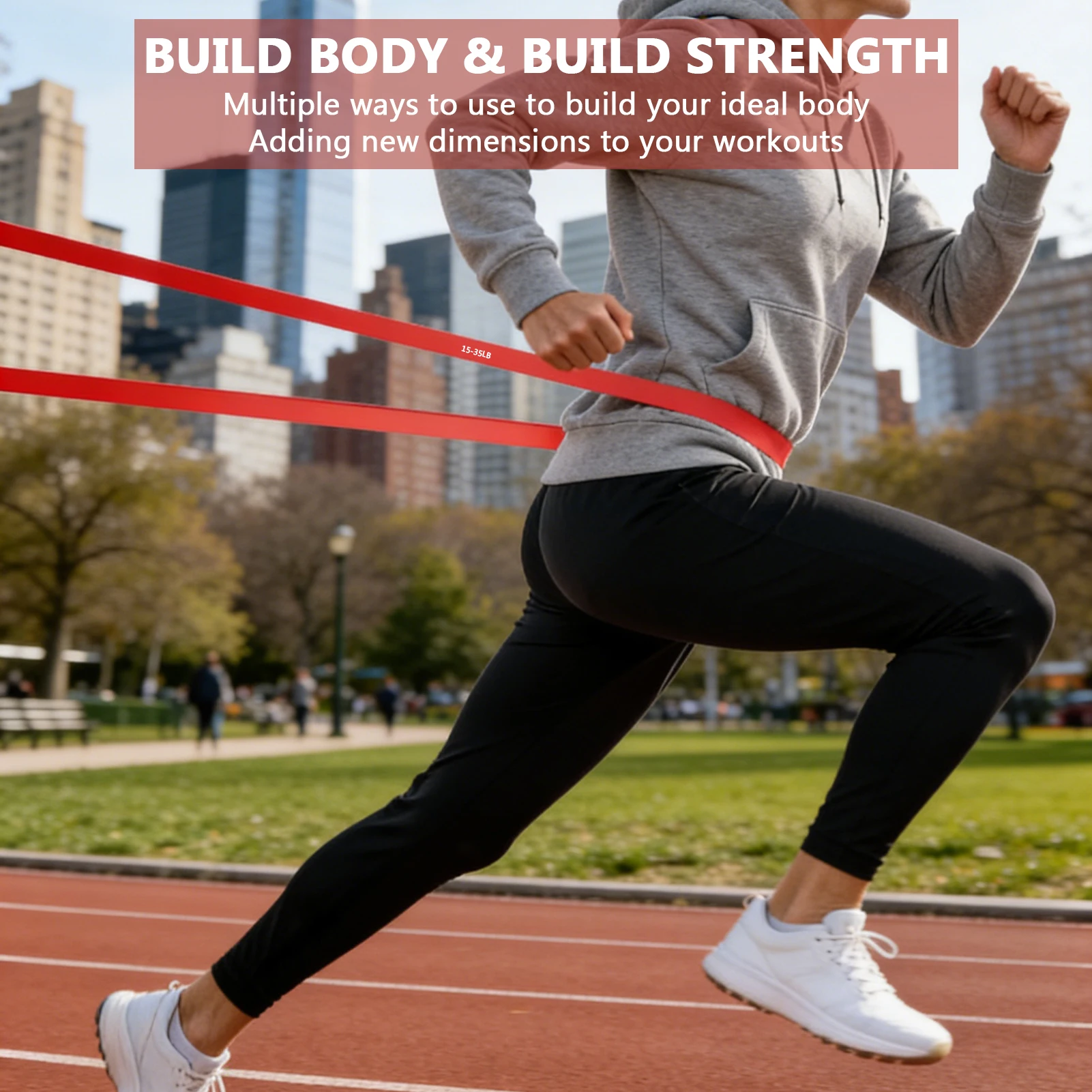Pull Up Assist Bands Set with Ankle Straps Pull Tubes Massage Balls Gym Fitness Equipment for Body Stretching Muscle Training