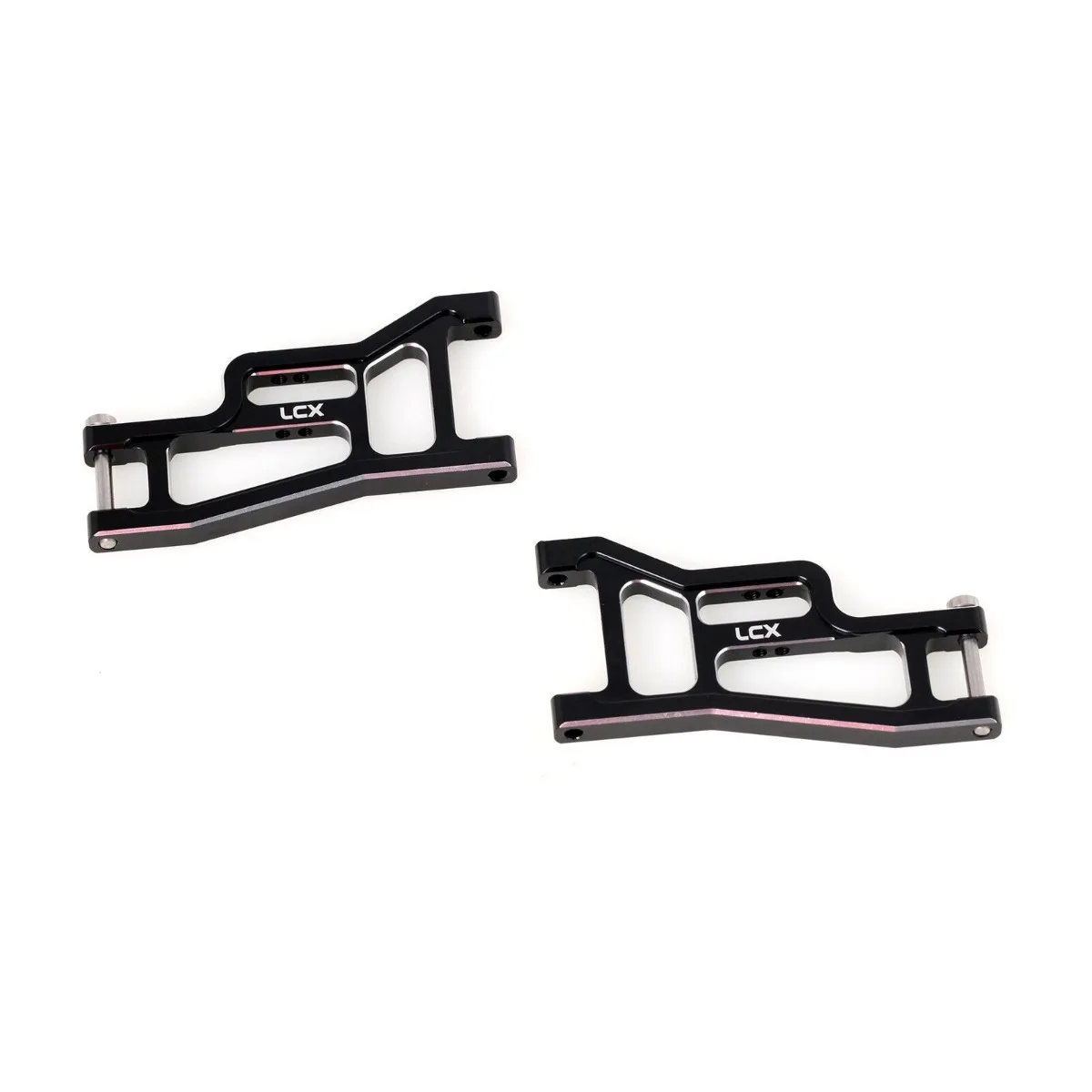 LCX Racing 1/10 RC Crawler Aluminum Front Suspension Arm Set for Traxxas Drag Slash C10 F150 Upgrades Parts Accessories