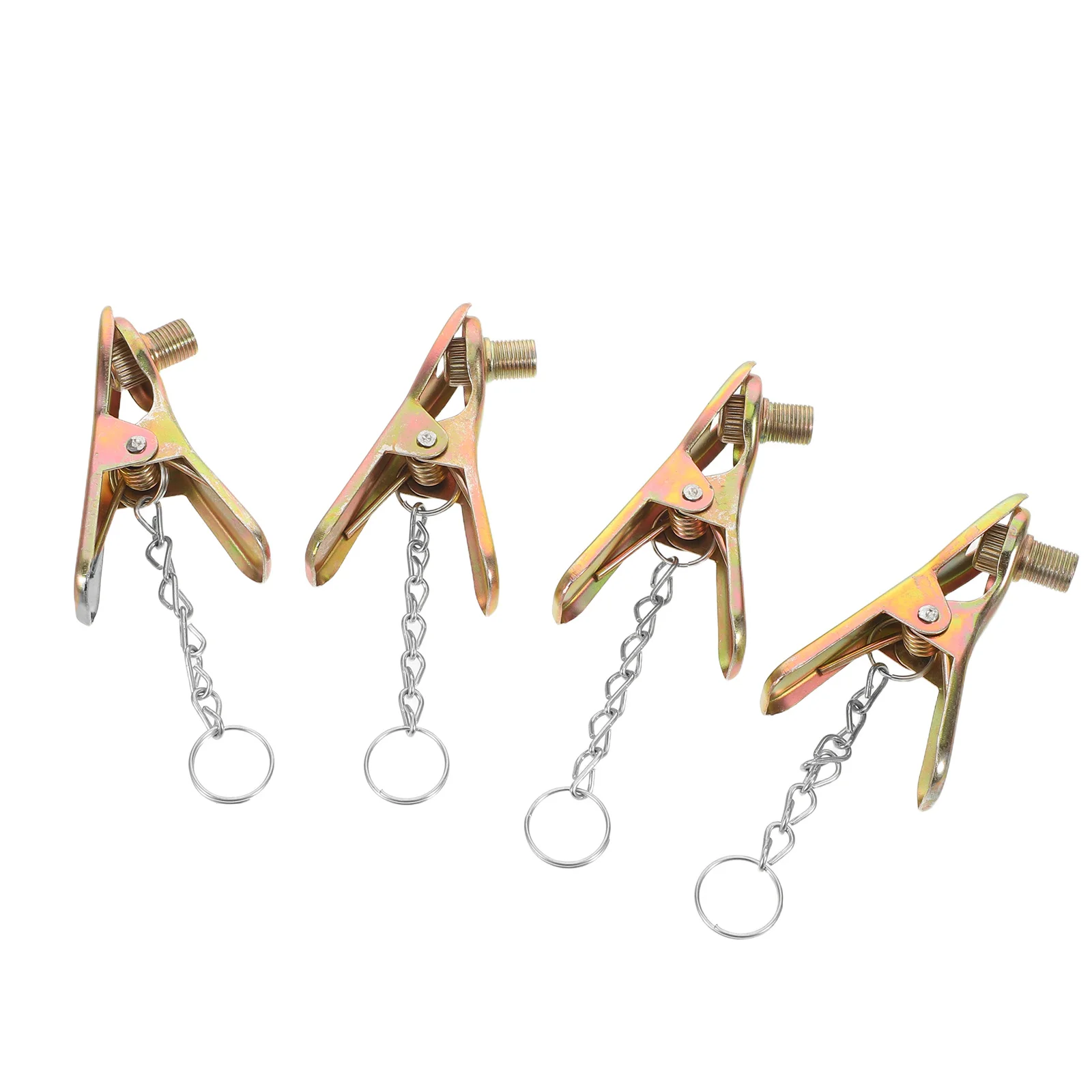 

4Pcs Pump Inflator Clip Bike Pump Adapter Valve Conversion Connector for Bicycle Tire Air Inflation Quick Connect Valve