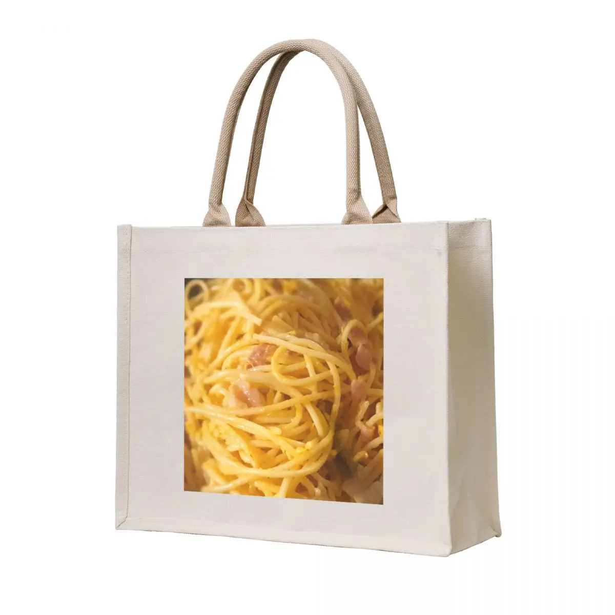 

Homemade spaghetti Tote Bag Shopper women bag reusable shopping bag