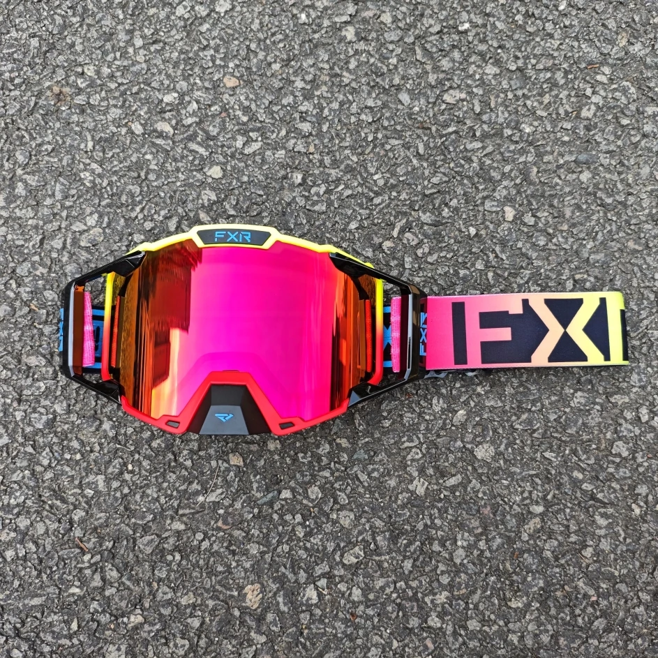 Double Layered Anti Fog Motocross Glasses Off-road Sunglasses For Man MTB ATV Windproof Protection Cycling Racing Goggles New image 3